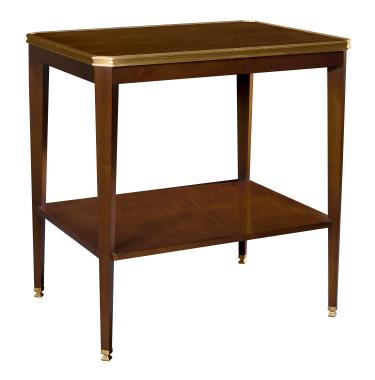 Austell Side Table With Wood Top