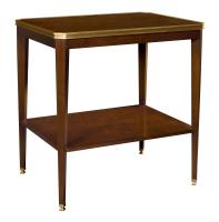 Austell Side Table With Wood Top - Light