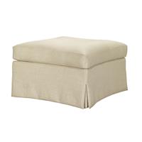 Virginia Ottoman W/Dressmaker Skirt