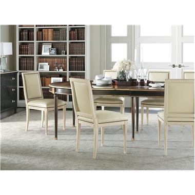 HC1543-70 Choate Dining Table and HC1552-02 Amsterdam Side Chair Room Scene