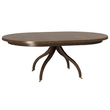 Ingold 4 Leg Pedestal Base-Mahogany