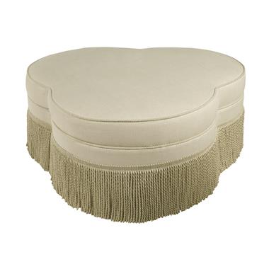 Cloverleaf Ottoman