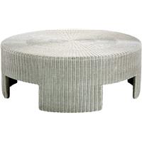 Wicker 48-Inch Round Cocktail Table