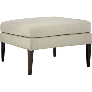 Maud Ottoman With Tapered Legs