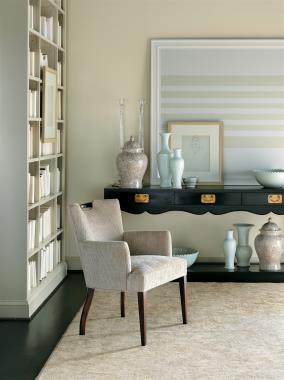 HC7777-70 Peony Console Table and HC7647-23 Carrie Chair