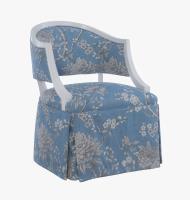 Kennis Skirted Dining Arm Chair & Game Chair