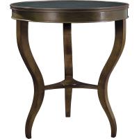 East Paces Side Table With Stone Top 