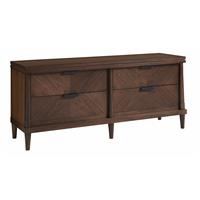 Gaston Double Chest With Wood Top