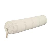 Round Bolster With Drawstring 
