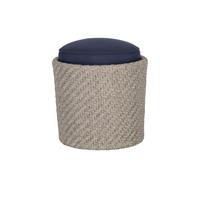 Yara Outdoor Stool With Cushion Top