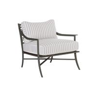 Haret Outdoor Lounge Chair - Smoke Grey 