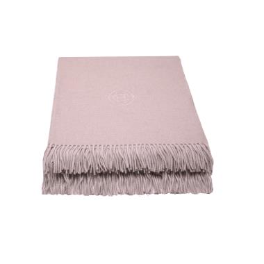 Pink Cashmere Throw